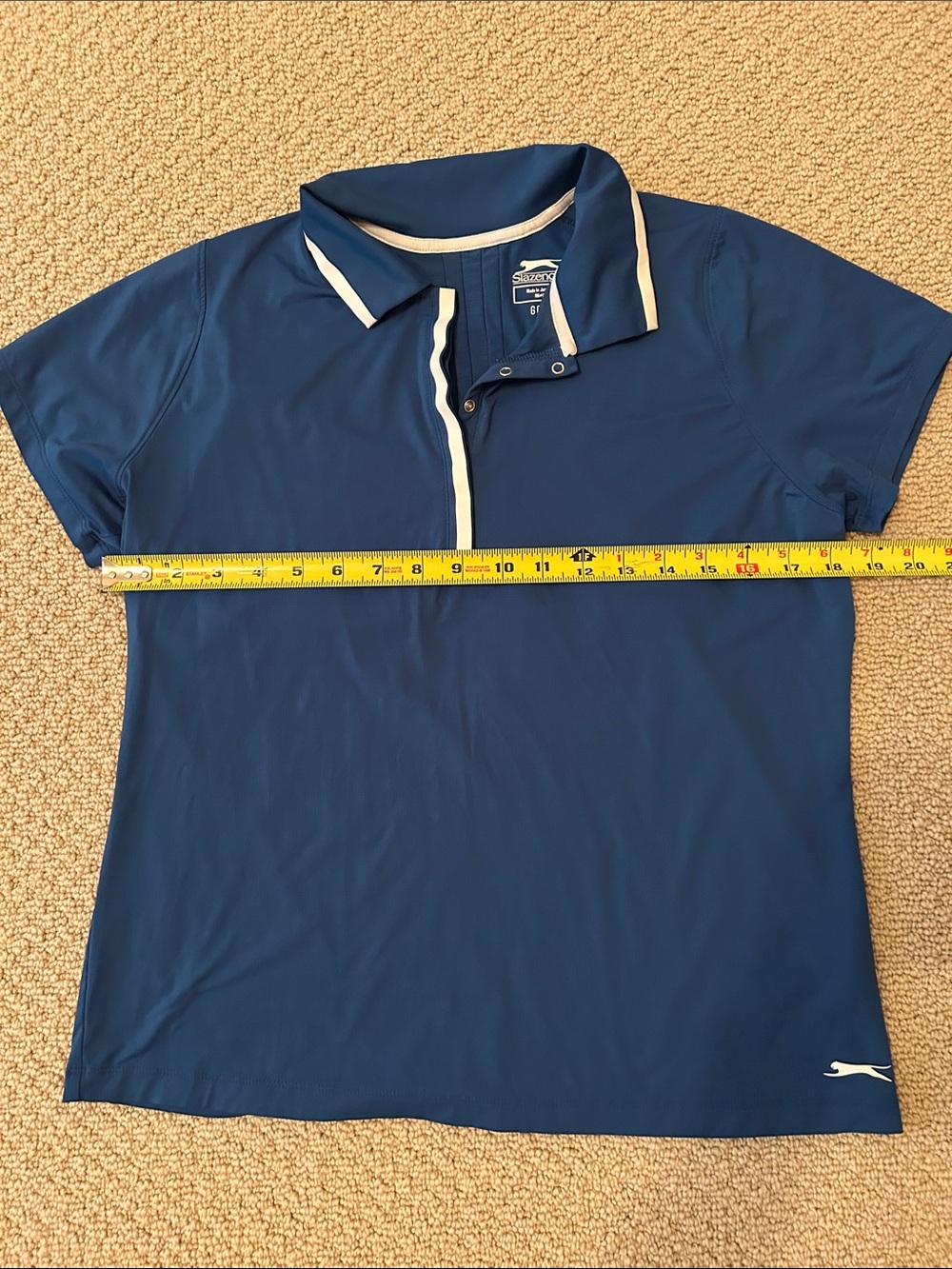 Slazenger Women's Navy Polo Top
